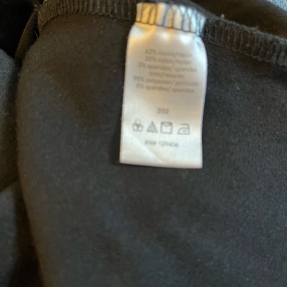 Venus Elegant Black Sheer Long Sleeve Top with Neck Embellishments Xsmall - Picture 8 of 8